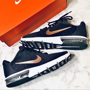 NIKE Air Max Sequent 2 / ROSE GOLD - Sz 8